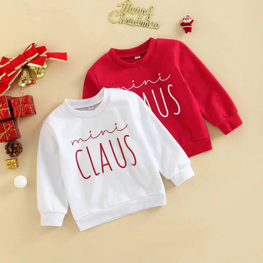 Children's Christmas Hoodie Sweater for Autumn & Winter